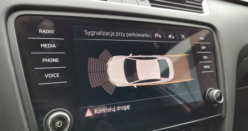 Skoda Octavia cena 57900 przebieg: 185385, rok produkcji 2019 z Kożuchów małe 211